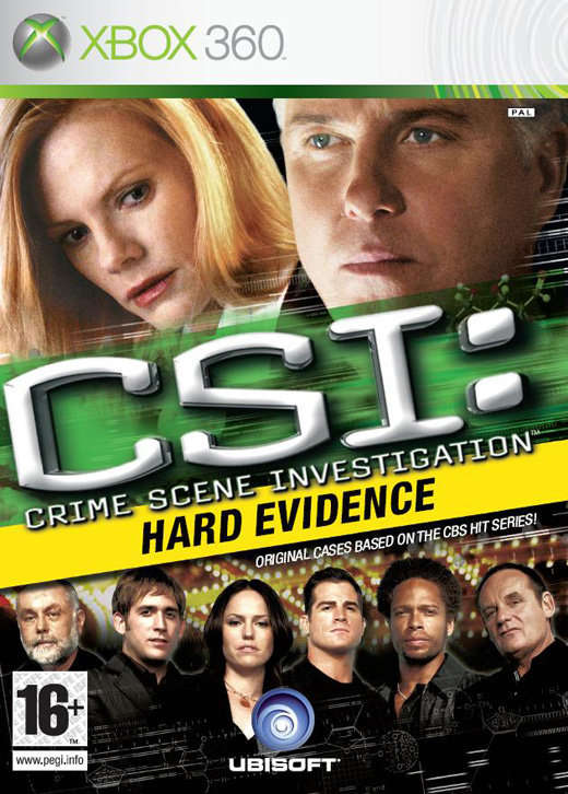 XBOX 360 CSI CRIME SCENE INVESTIGATION HARD EVIDENCE / ORIGINAL PRODUCT
