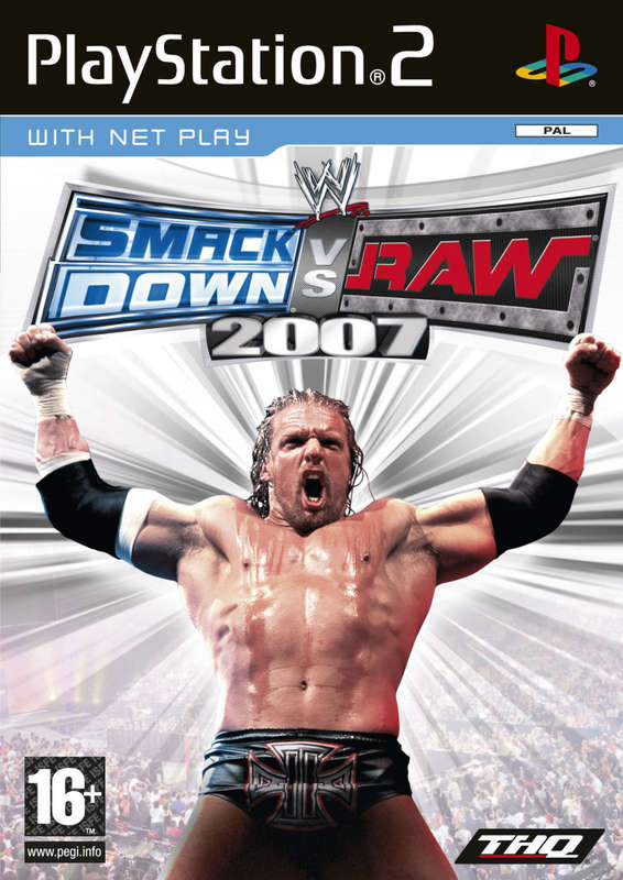 PS2 WWE Smackdown Vs Raw 2007