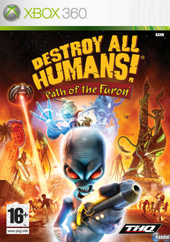 Xbox 360 Destroy All Humans Path Of The Furon / Brand New (Sealed)