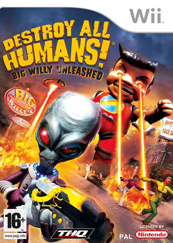 Wii Destroy All Humans Big Willy Unleashed