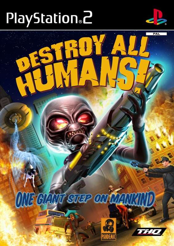 PS2 Destroy All Humans