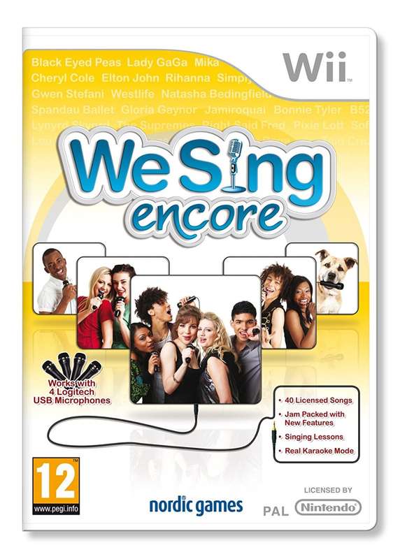 WII WE SING ENCORE / SAG / BID TO WIN