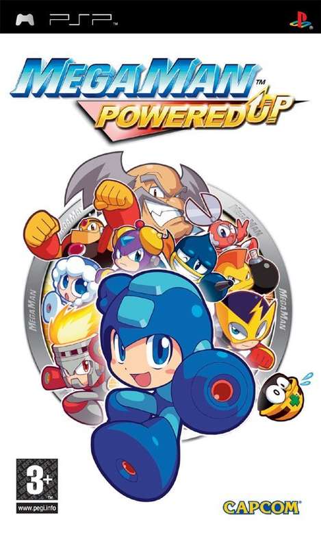 PSP Mega Man Powered Up