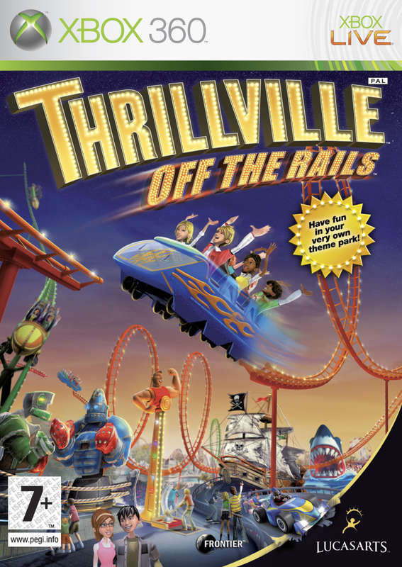 Xbox 360 Thrillville Off The Rails / Original Product