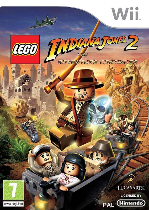 Wii Lego Indiana Jones 2 The Adventure Continues