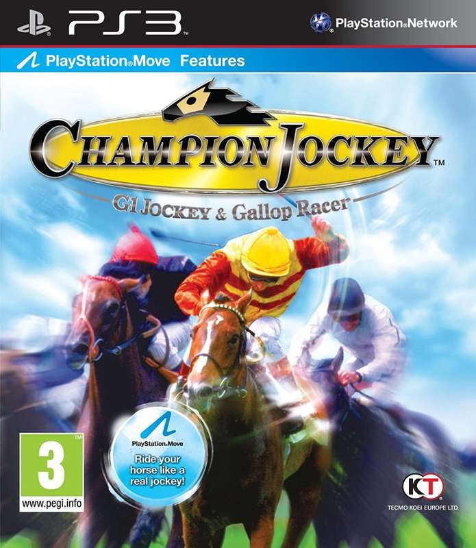PS3 Champion Jockey G1 Jockey & Gallop Racer / Brand New (Sealed)