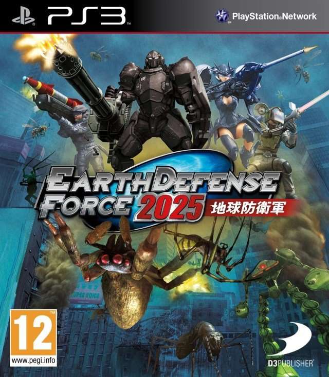 PS3 Earth Defense Force 2025 / Brand New (Sealed)