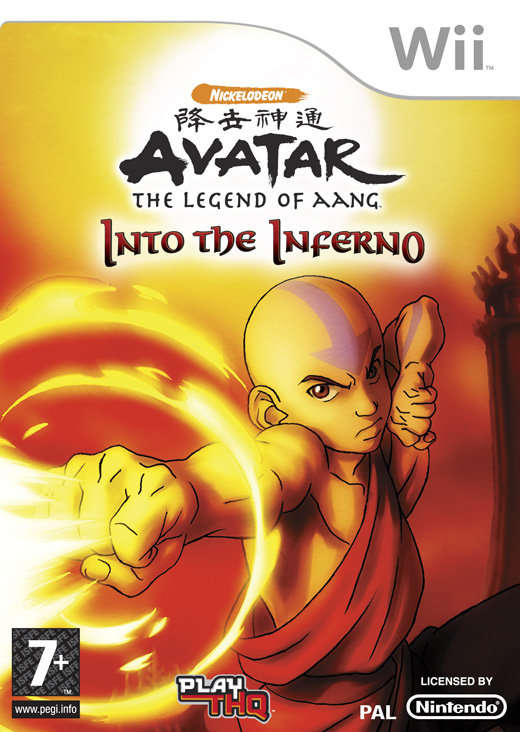 Wii Avatar The Legend Of Aang Into The Inferno