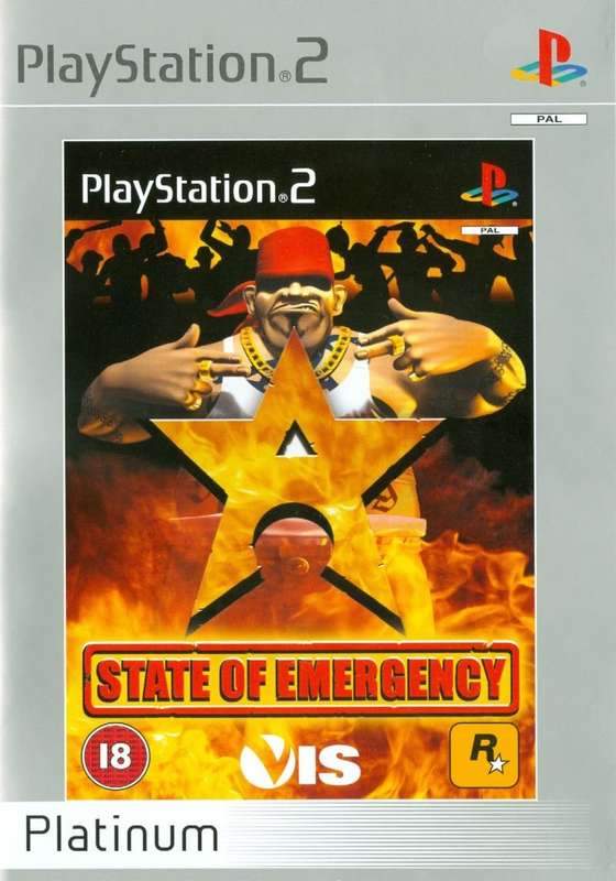 PS2 State Of Emergency Platinum