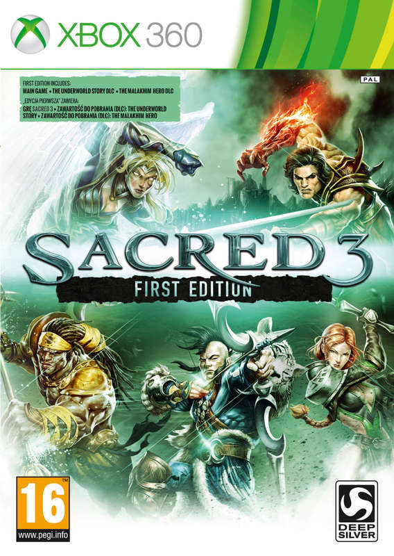 Xbox 360 Sacred 3 First Edition / Original Product