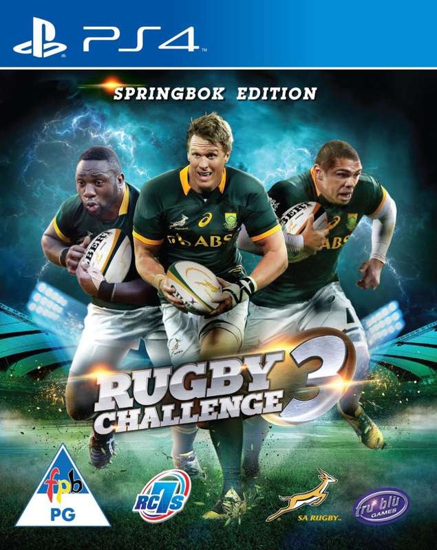 PS4 Rugby Challenge 3 Springbok Edition