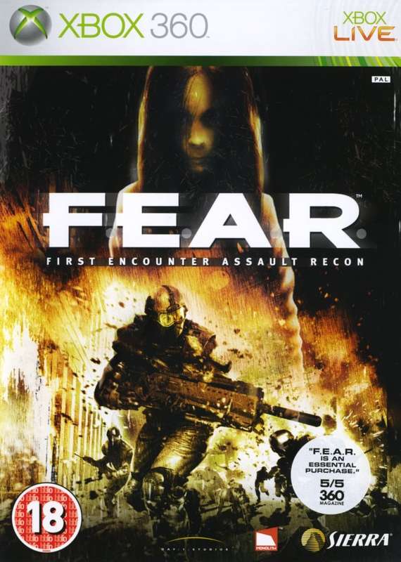 Xbox 360 FEAR / As New / Original Product
