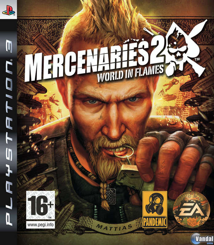 PS3 Mercenaries 2 World In Flames
