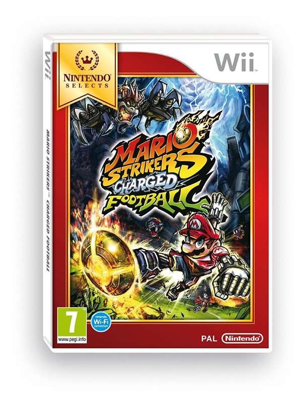 Wii Mario Strikers Charged Football Nintendo Selects / Brand New