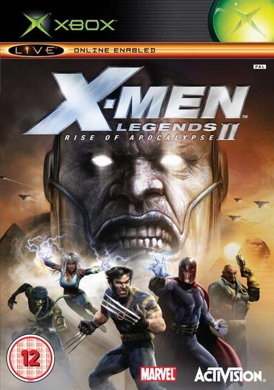 Xbox X-Men Legends II Rise Of Apocalypse / Brand New (Sealed)
