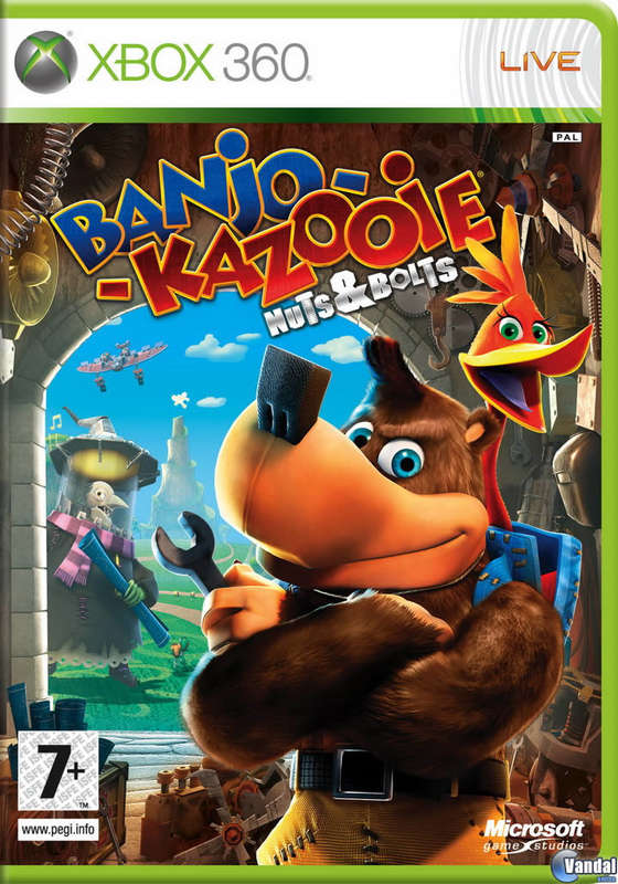 Xbox 360 Banjo-Kazooie Nuts & Bolts / Original Product