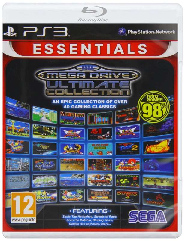 PS3 Sega Mega Drive Ultimate Collection Essentials / Brand New (Sealed)