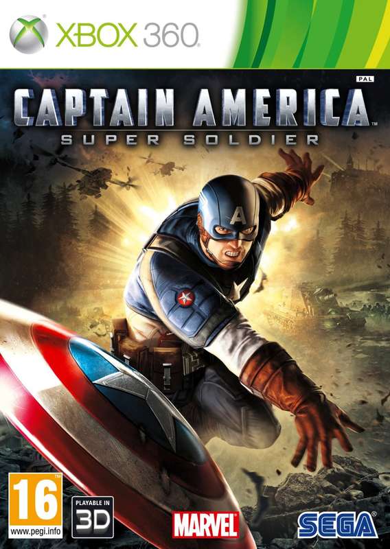 XBOX 360 CAPTAIN AMERICA SUPER SOLDIER / ORIGINAL PRODUCT / BID TO WIN