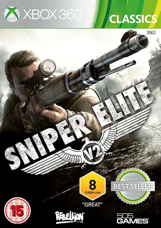 XBOX 360 SNIPER ELITE V2 / AS NEW / ORIGINAL PRODUCT