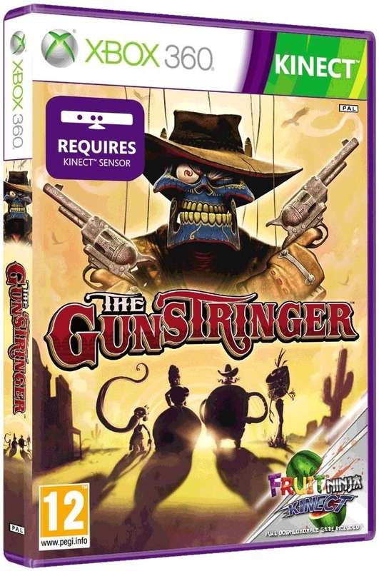 Xox 360 The Gunstringer Including Fruit Ninja Kinect / As New / Original Product / Sag