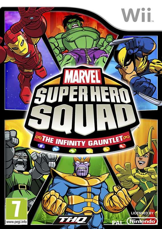 Wii Marvel Super Hero Squad The Infinity Gauntlet / As New