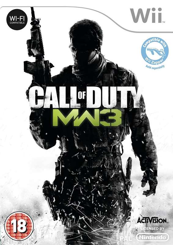 Wii Call Of Duty Modern Warfare 3