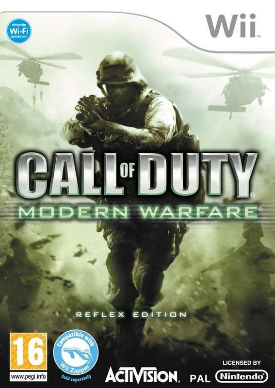 Wii Call Of Duty Modern Warfare Reflex Edition