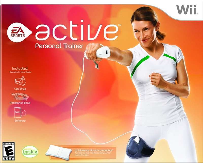 WII EA SPORTS ACTIVE PERSONAL TRAINER BUNDLE / BRAND NEW (SEALED)