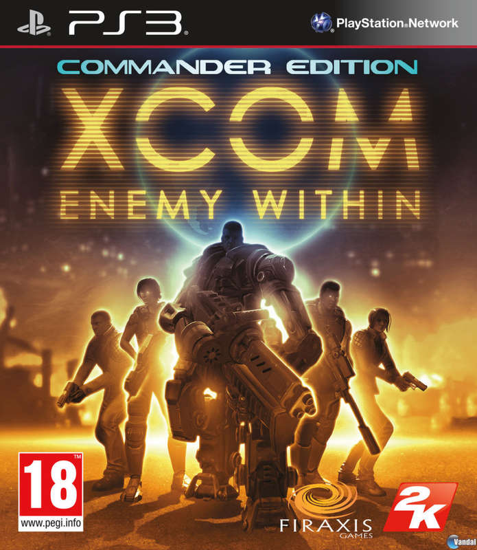 PS3 XCOM Enemy Within Commander Edition / As New