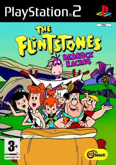 PS2 The Flintstones Bedrock Racing