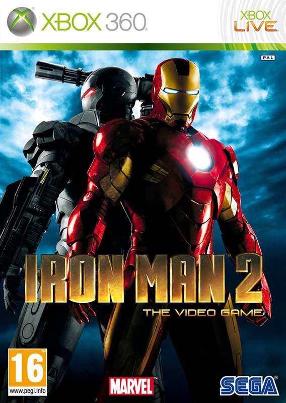XBOX 360 IRON MAN 2 / AS NEW / ORIGINAL PRODUCT