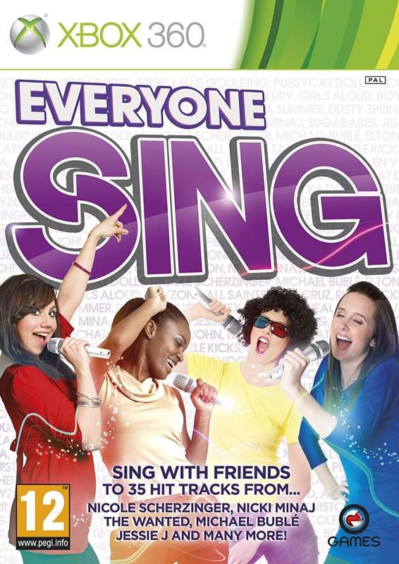 Xbox 360 Everyone Sing / Original Product / Sag