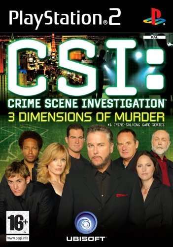 PS2 CSI Crime Scene Investigation 3 Dimensions Of Murder