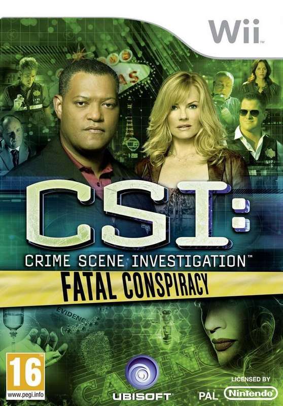 Wii CSI Crime Scene Investigation Fatal Conspiracy / As New