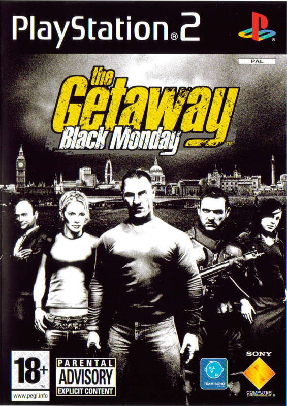 PS2 The Getaway Black Monday Platinum