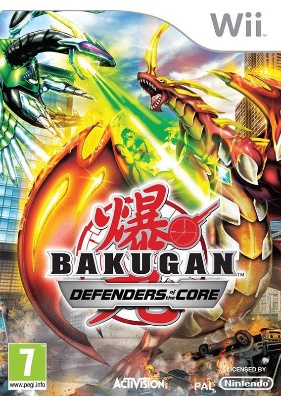 Wii Bakugan Defenders Of The Core