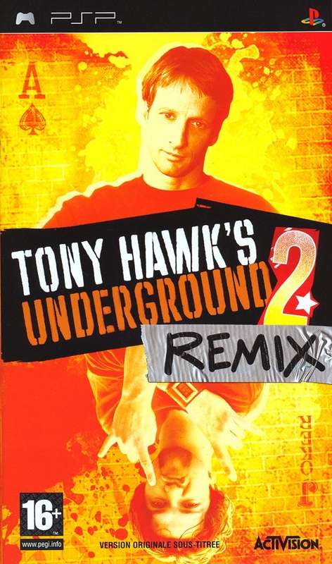 PSP TONY HAWKS UNDERGROUND 2 REMIX