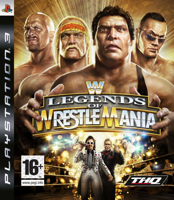 PS3 WWE Legends Of Wrestlemania / As New