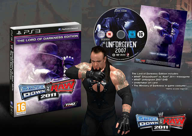 PS3 WWE Smackdown Vs Raw 2011 The Lord Of Darkness Edition