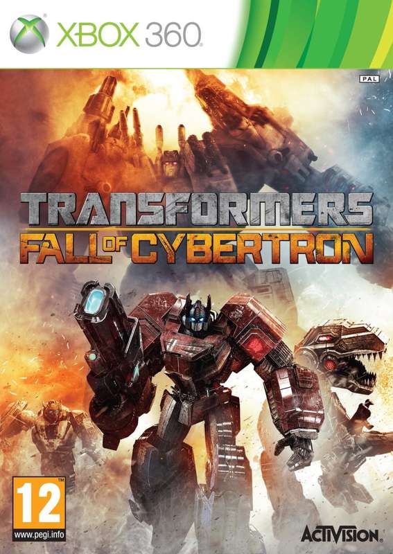 Xbox 360 Transformers Fall Of Cybertron / As New / Original Product
