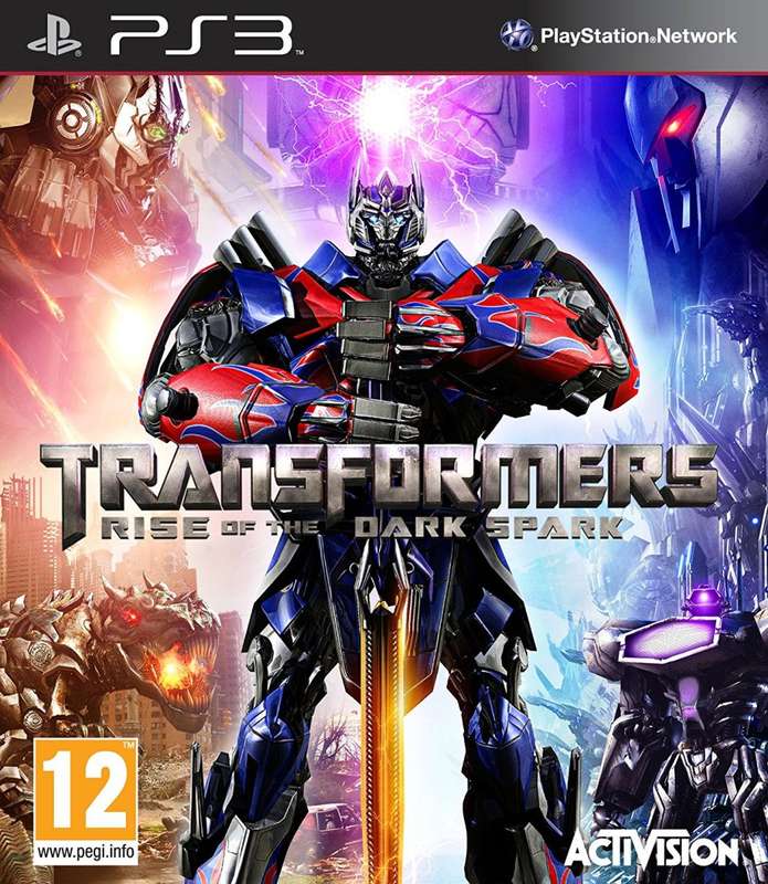 PS3 Transformers Rise Of The Dark Spark / As New