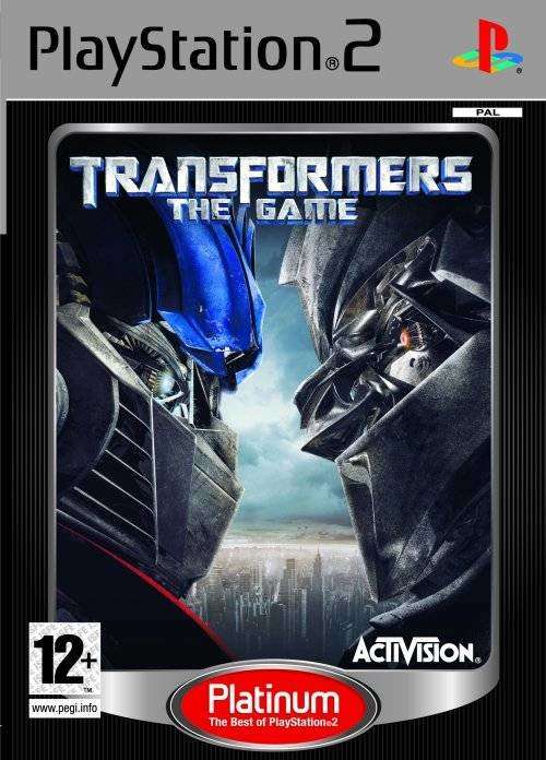 PS2 Transformers The Game Platinum