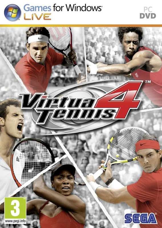 PC DVD-ROM Virtua Tennis 4