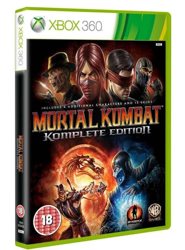 Xbox 360 Mortal Kombat Komplete Edition / Original Product