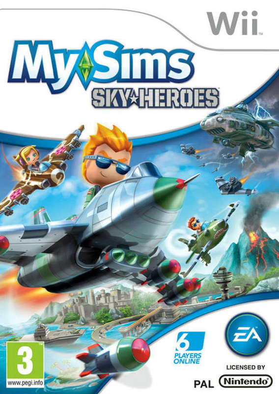 Wii Mysims Skyheroes