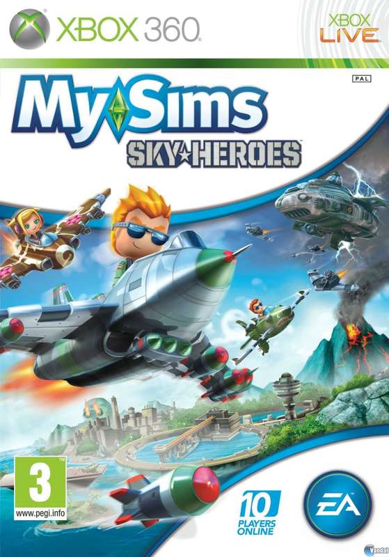 Xbox 360 Mysims Skyheroes / Original Product