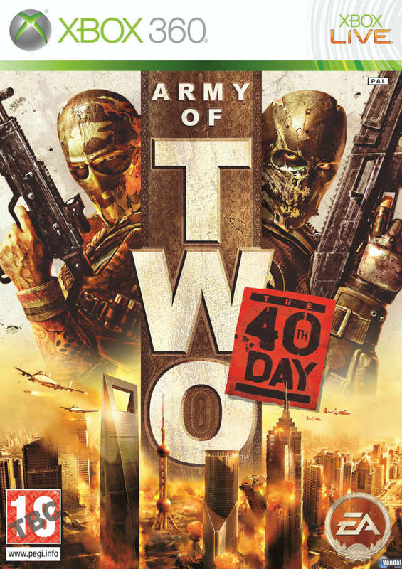 XBOX 360 ARMY OF TWO THE 40TH DAY / ORIGINAL PRODUCT