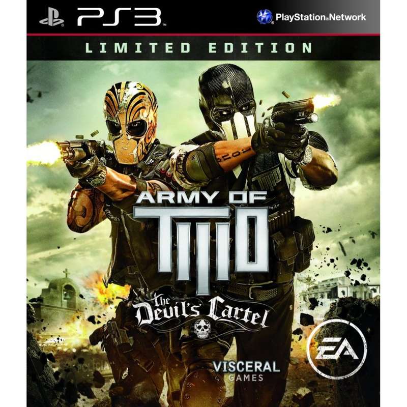 PS3 Army Of Two The Devils Cartel Overkill Edition / As New