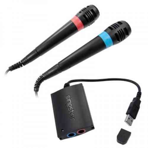 PS2 SINGSTAR AFRIKAANSE TREFFERS GAME WITH MICROPHONES BUNDLE / BID TO WIN
