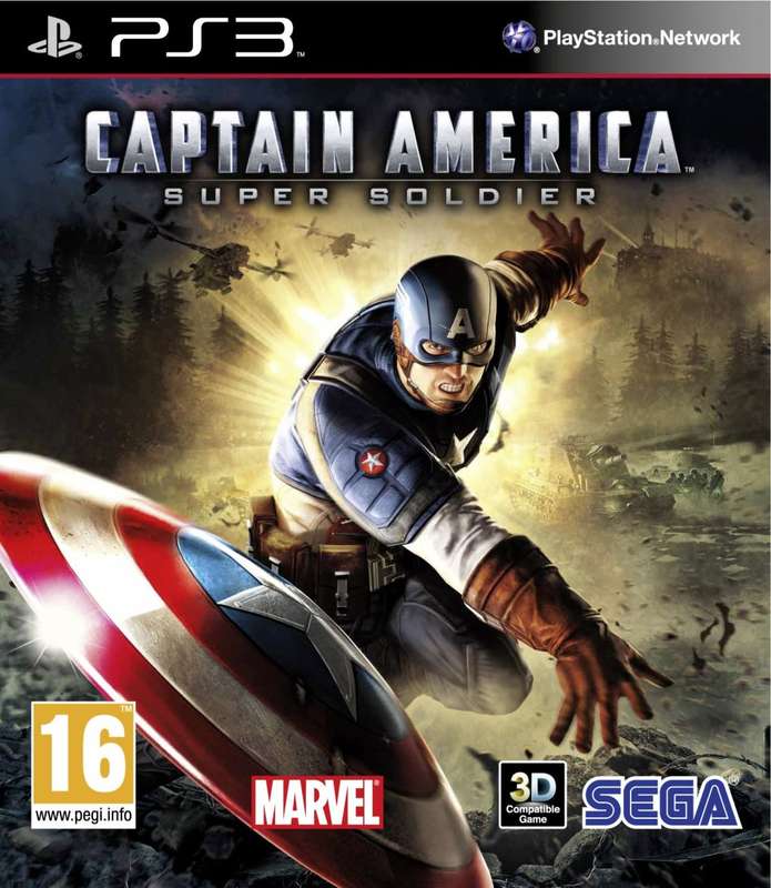 PS3 Captain America Super Soldier